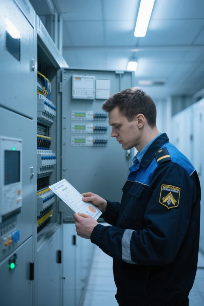 Définition
Le certificat d'électricité (ou certificat de conformité électrique) est un document officiel qui atteste de la conformité de l'installation électrique d'un bien immobilier aux normes du RGIE (Règlement Général sur les Installations Électriques). Il est délivré par un organisme de contrôle agréé après visite et inspection sur place.
Synonymes : Attestation de conformité électrique, certificat de conformité RGIE, PV de contrôle électrique