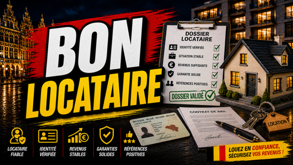 Trouver un bon locataire en Belgique : méthode claire pour comprendre les risques, agir vite et éviter les erreurs coûteuses.